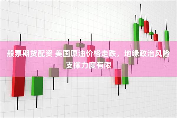 般票期货配资 美国原油价格走跌，地缘政治风险支撑力度有限